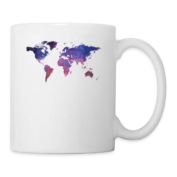 World at night - Mug - white - Right