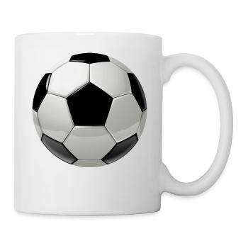 Coupe du monde idée cadeau de football - Mug blanc - blanc - Droite