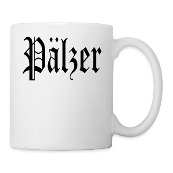 Pfälzer / Pälzer - Tasse - Weiß - Rechts