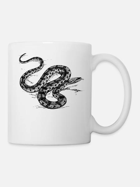 Grey Snake - Mug - white