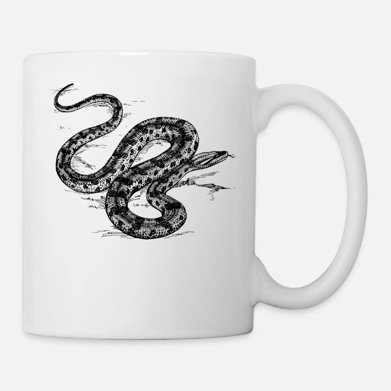 Grey Snake - Mug - white