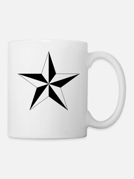 nautical star - Mug - white