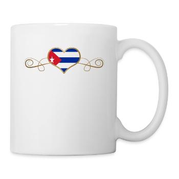 Gold Love Land Roots Cuba - Mug - white - Right