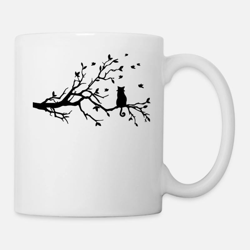 Katze - Tasse - Weiß