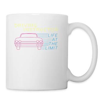 Driving instructor - driving instructor - driving school - gift - Mug - white - Right