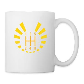 Maj Happens - Mug blanc - blanc - Droite