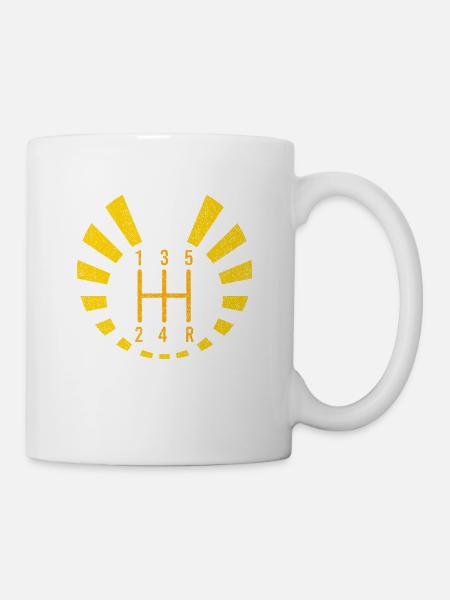 Shift Happens - Tasse - Weiß