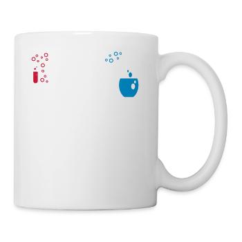 JE NE SUIS PAS FOU - Mug blanc - blanc - Droite