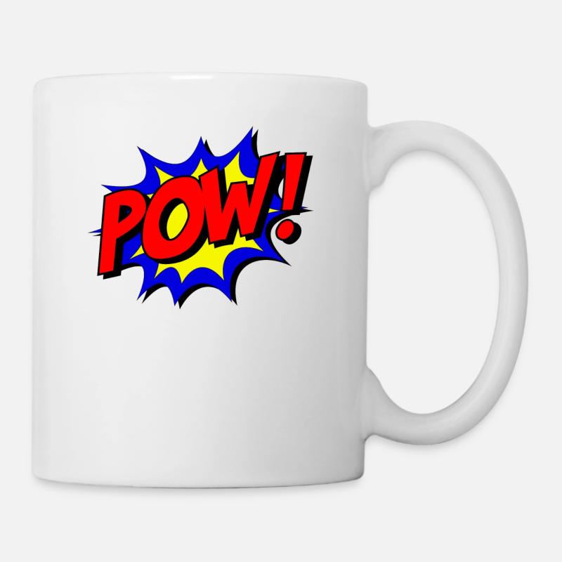 POW! - Mug blanc - blanc