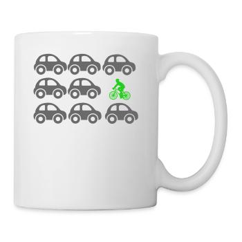 cyclisme - Mug blanc - blanc - Droite