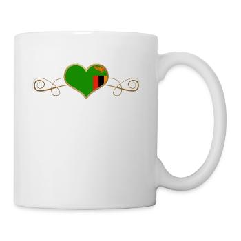 Gold Love Land Roots Zambia - Mug - white - Right