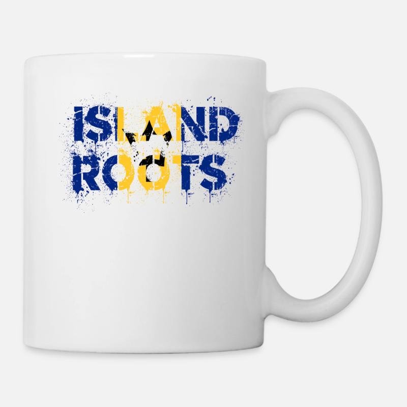 Barbados Wurzeln - Tasse - Weiß