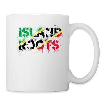 Racines de St Kitts - Mug blanc - blanc - Droite