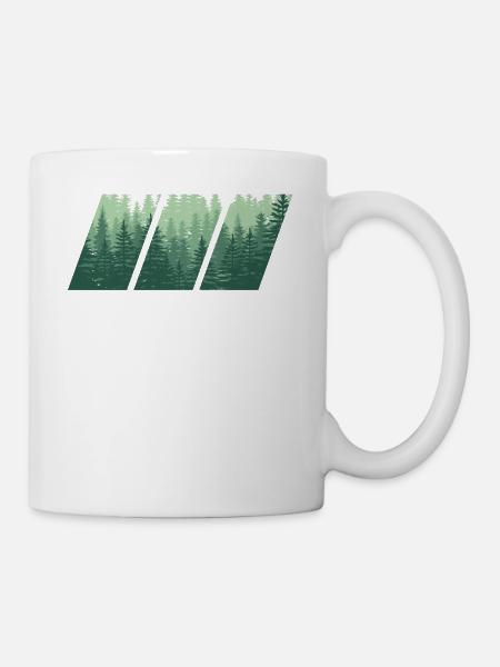 Wood - Tasse - Weiß