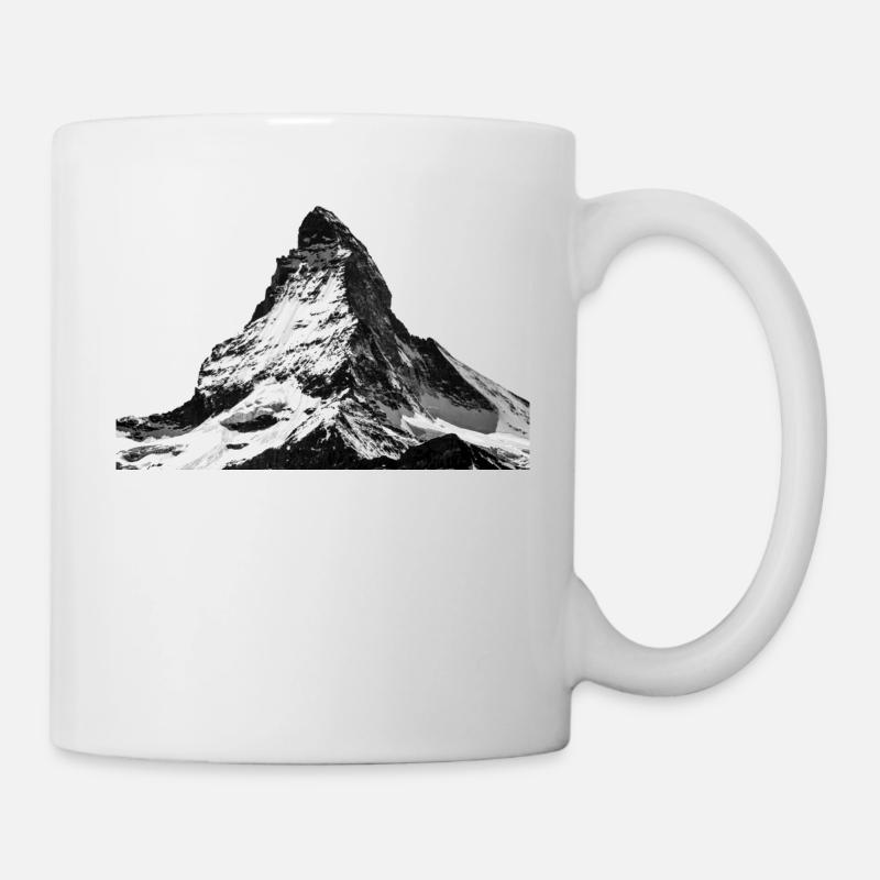mountains - Mug - white