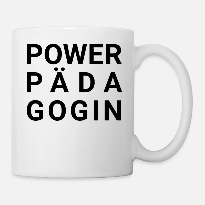 Powerpädagogin - Tasse - Weiß
