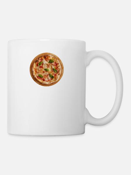 Leckere Pizza - Tasse - Weiß