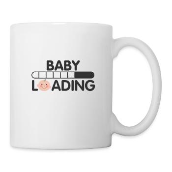 Baby wird geladen - Tasse - Weiß - Rechts