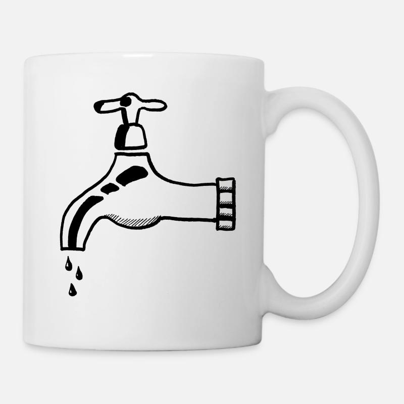 Plumber faucet - Mug - white