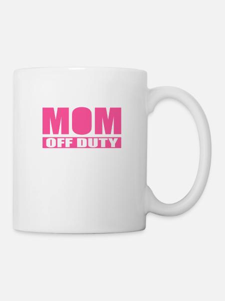 Pause Mama demander à votre père - Mug blanc - blanc
