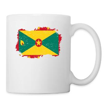 Roots roots flag homeland country Grenada png - Mug - white - Right
