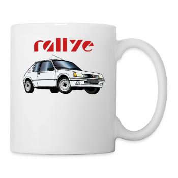 1 3 rallye 88 89 Blanc Meije - Mug blanc - blanc - Droite