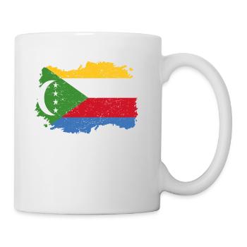 Roots roots flag homeland country Comoros png - Mug - white - Right