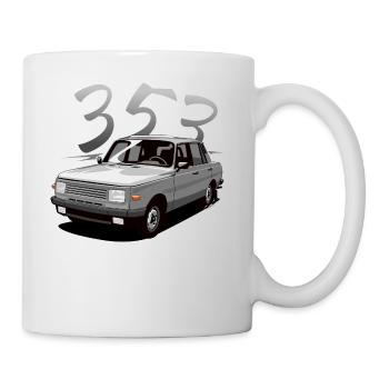Wartburg 353 - Mug blanc - blanc - Droite