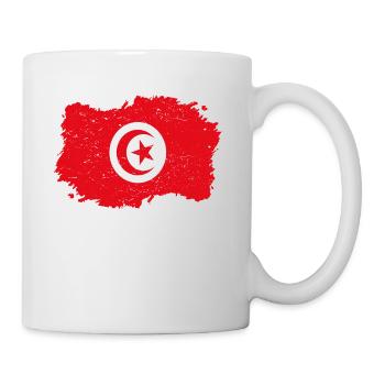 Roots Accueil Drapeau Tunisie Png - Mug blanc - blanc - Droite
