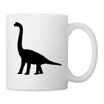 Riesen Dinosaurier Tolles Geschenk Kinder Idee - Tasse - Weiß - Rechts