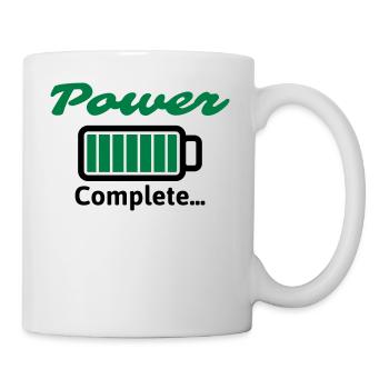 Power Complete ... - Mug - white - Right