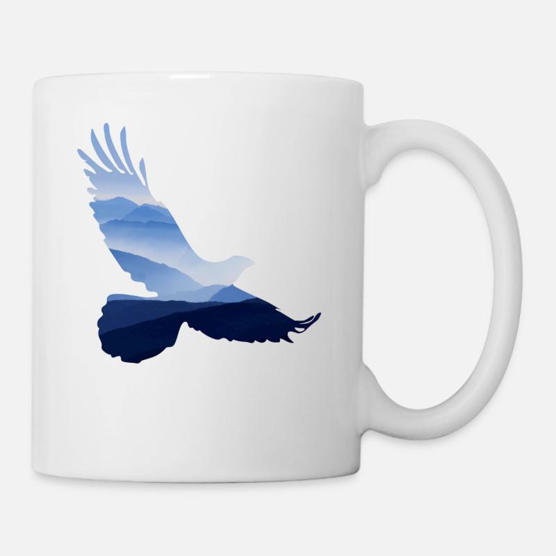 ADLER Motiv Design Geschenkidee Geburtstag Style - Tasse - Weiß
