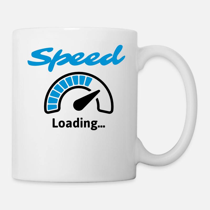 Speed Loading... - Tasse - Weiß