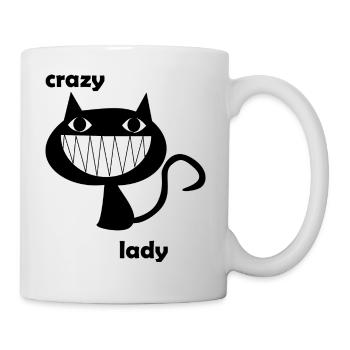 Crazy Cat Lady - Mug - white - Right