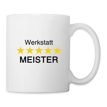 Werkstatt Meister - Tasse - Weiß - Rechts