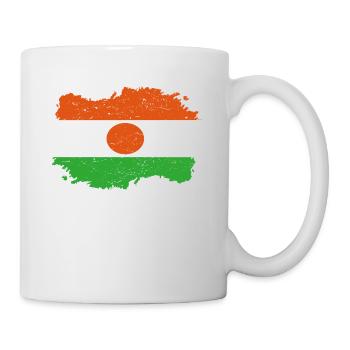 Roots Roots Flag Homeland Country Niger png - Mug - white - Right