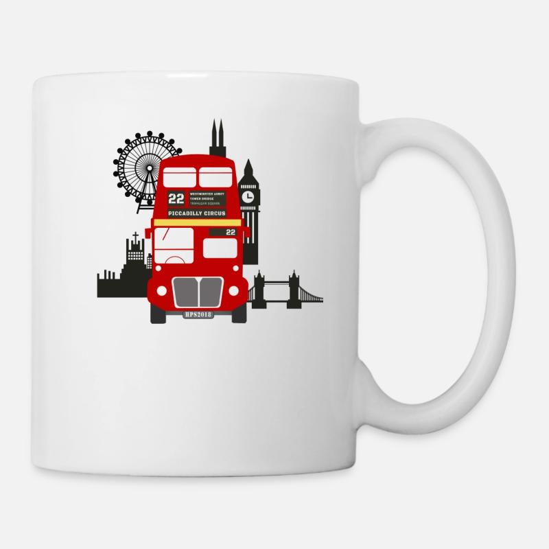 England, London, sightseeing, - Tasse - Weiß
