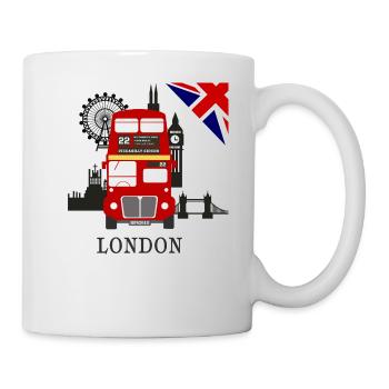 England, London, sightseeing, - Mug - white - Right