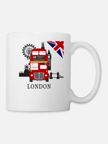 England, London, sightseeing, - Mug - white