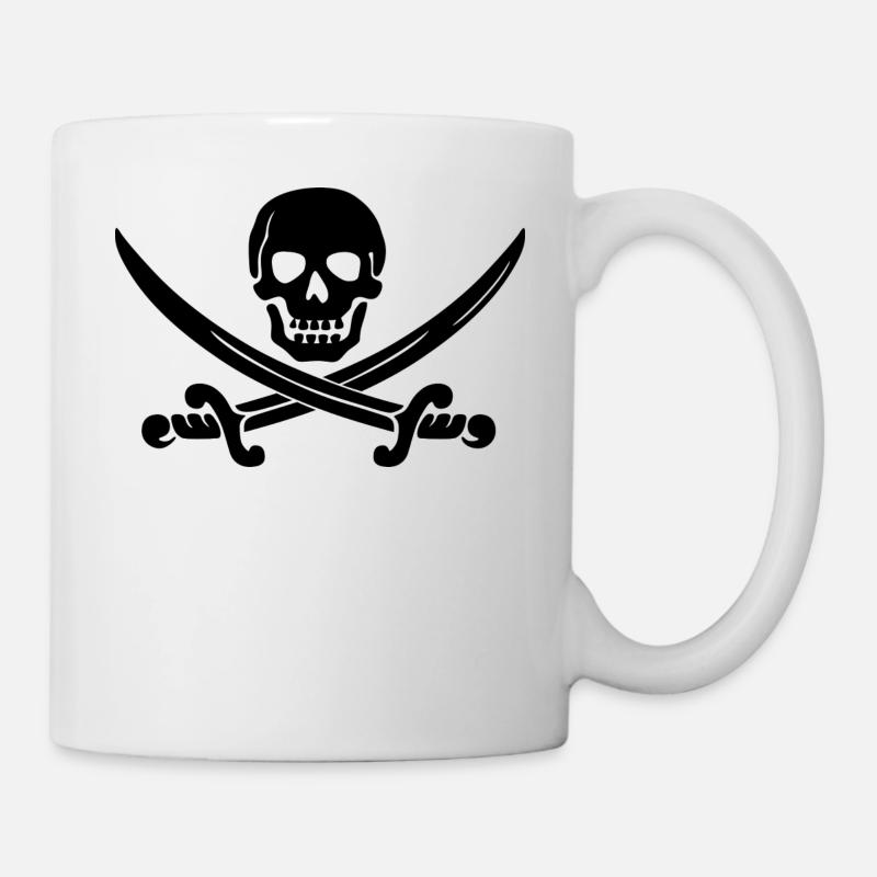 Skull - Mug - white