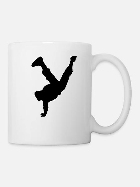 break dancing - Mug - white