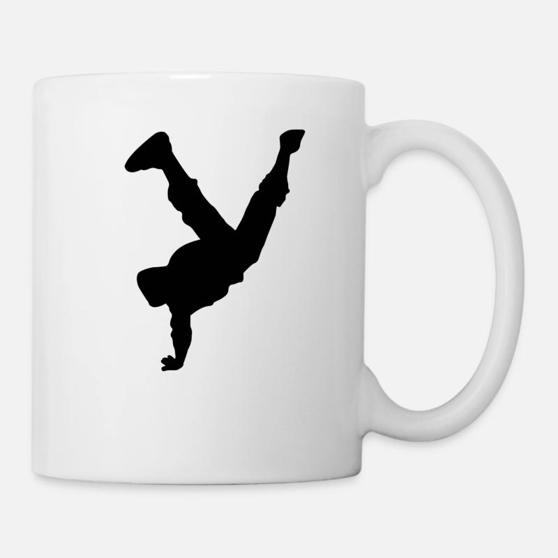 Breakdance - Tasse - Weiß