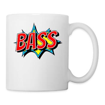 BASS comme un bang comique - Bass vient fort - Mug blanc - blanc - Droite