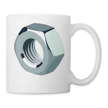 Mutter - Tasse - Weiß - Rechts
