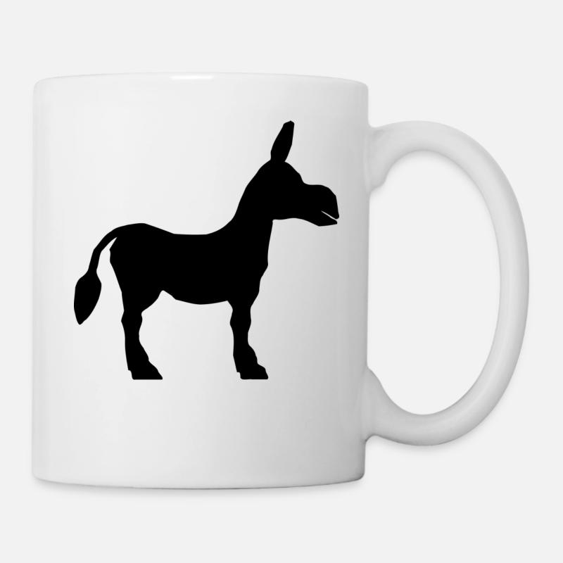 Esel - Tasse - Weiß