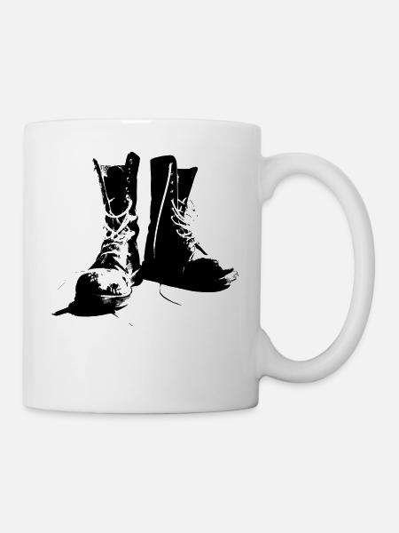 bottes - Mug blanc - blanc