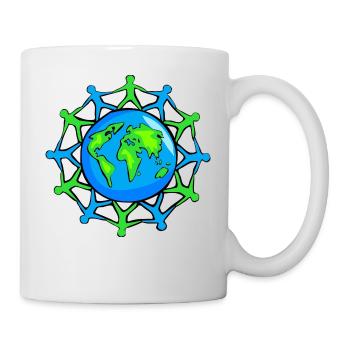 World community - Mug - white - Right