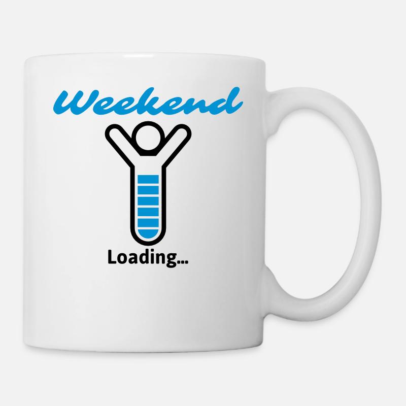 Weekend Loading ... - Mug - white