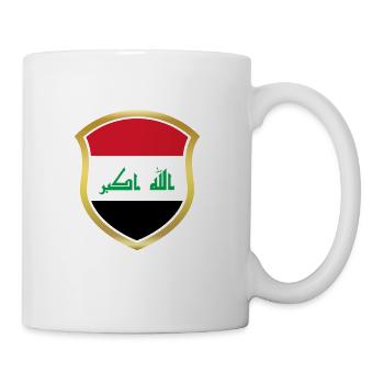 World Champion Champion 2018 wm team Iraq png - Mug - white - Right