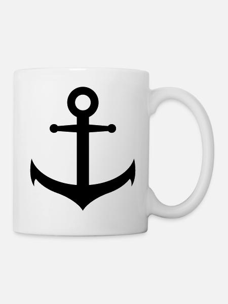 anchor - Mug - white